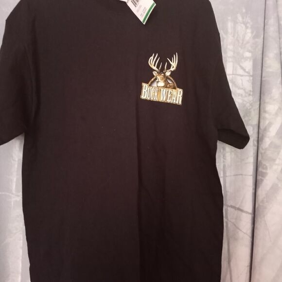 NWT Cabela's Hunting Shirt Black Shortsleeves Men' - Picture 1 of 11